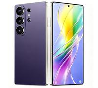 MTGud 4G Smartphone, 6.6" Écran HD, 4GB+32GB Extensible à 256GB, Caméra 13MP+21MP, Android 12, Déverrouillage Facial/WiFi/GPS/OTG USB/Stylet intégré (Violet)