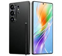 MTGud 4G Smartphone, 6.6" Écran HD, 4GB+32GB Extensible à 256GB, Caméra 13MP+21MP, Android 12, Déverrouillage Facial/WiFi/GPS/OTG USB/Stylet intégré (Black)