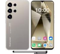 MTGud M24Ultra 4G téléphones Portables débloqués, Écran 6.3" Smartphones Pas Cher Android 12, 3Go+32Go/SD-256Go, Batterie 4500mAh,16MP+13MP/Double SIM/Face ID/GPS/WiFi (Grey)