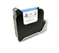 MTGUIWF Cartouche d'encre à solvant à séchage Rapide, 1 Pouce, Compatible avec imprimante à Jet d'encre Portable 25.4mm, Compatible avec HUMJIHIRO IUT-308S