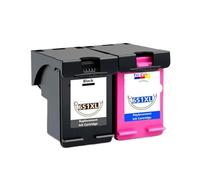 MTGUIWF Cartouche d'encre de Remplacement Compatible avec Deskjet Ink Advantage 5575 5645 OfficeJet 202 202c 252 252c, Compatible avec 651XL HP651(1 Set)