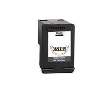 MTGUIWF Cartouche d'encre de Remplacement Compatible avec Deskjet Ink Advantage 5575 5645 OfficeJet 202 202c 252 252c, Compatible avec 651XL HP651(Black)