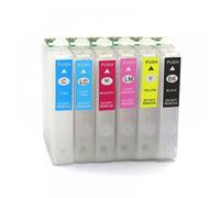 MTGUIWF Cartouche d'encre Vide Compatible avec diverses imprimantes, Dont 1400 1500W P50 1430 PX650 PX660 700W 710W 720WD, Cartouche d'encre de Remplissage