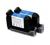 MTGUIWF Cartouches d'encre à solvant écologique BK90A, 12.7mm, séchage Rapide, Compatible avec imprimante à Jet d'encre Thermique Portable Compatible, 2 pièces(2 Red Ink)