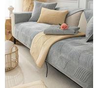 MTHGH Housse Canape 3/2/4/1 Places d'angle，Protege Canape Griffe Chat Chien Matelassé ，Housse De Canapé Angle Imperméable Universal Divers Canapés,#1-110x210cm