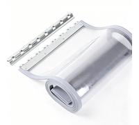 MTHGH Rideau À Lanière PVC Transparent Rideau De Porte Laniere Plastique Rideaux À Lamelles Verticales Rideau Exterieur Porte Anti Chaleur Impermeable(0.25cm,W30cmxH260cm)