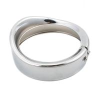 Mthxzy 4.5" Motorcycle Headlight Trim Ring Passing Lights Fog Light