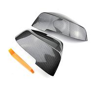 Mthxzy Rearview Mirror Cover Side Wing Protect Frame Covers Carbon | Fiber Style Shell , for , 5 Series F10 F11 2011-2015