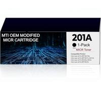 MTI 201A OEM Modifié MICR Remplacement pour CF400A Laser Jet M252dw M252n M277c6 M277n M277dw Cartouche de toner magnétique