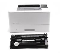 MTI M402n Laser Jet Pro Lot de 2 imprimantes à carreaux monochromes renouvelées avec 1 cartouche de toner MICR 26A CF226A pour impression de chèques professionnels et personnels