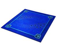 MTJ - Tapis Tarot Prestige PiqueForest - 60x60cm - Matière Jersey Néoprène - Fabrication Française (Bleu)