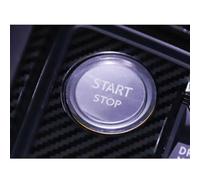 MTJBYDJH pour Peugeot 5008 3008 408 508 2008 308 4008, Autocollants de Voiture Moteur Start Stop Ignition Button Ring Cover Accessories