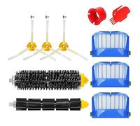 MTKD® Kit brosse pour Roomba série 600 - Kit de 10 pièces accessoires (Brosses Latérale, filtres, brosse de Cerda et etc..) pour aspirateur robot.