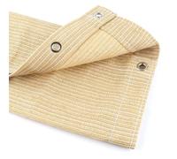MTKSFDC Brise Vue Écran de confidentialité for Balcon Multi-Tailles, Couverture de Pare-Brise en Tissu, Filet d'ombrage, Protection for Patio, arrière-Cour, Balustrade de Porche(Beige,0.8mx2.7m)