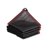 MTKSFDC Brise Vue Filet Pare-Soleil Noir Anti-UV à 12 Broches, Couverture d'ombrage for Plantes de Balcon de Jardin, auvent de Pergola d'extérieur, Tissu Pare-Soleil for Piscine(3x8m)
