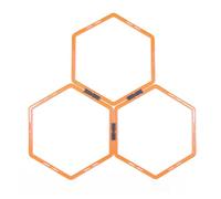 MTKSFDC echelle de Rythme Échelle d'agilité hexagonale | Équipement d'entraînement de jeu de jambes de football de boxe réglable