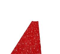 MTKSFDC Tapis Mariage Tapis Rouge Scintillant antidérapant et Lavable for Les allées de Mariage, Les fêtes, Les décorations de Vacances et la Maison(1M_1M)