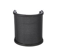 Mtlavish Utype BOP - Filet pour microphone, radio, enregistrement - Filtre acoustique - Microphone dédié - Bruit du vent NET - Pare-vent - Pare-brise
