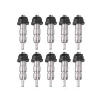 Mtlavishness 10 pièces en Acier Inoxydable Automatique mangeoire de Poulet Mamelon Buveur d'eau équipement Accessoire de bétail