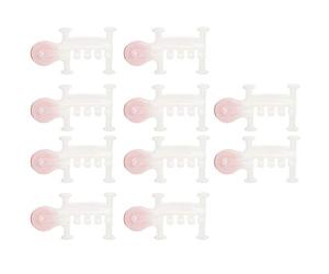 Mtlavishness 10 pièces Kit d'outils de réparation de Serre de Ferme en Plastique, Dispositif de poulie de Fixation de Renversement, pièces d'interface de Montage, Dispositif de