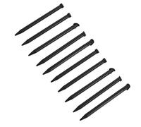Mtlavishness 10pcs Stylet Portable stylis tact stylos Pur environnemental Non sûr à Utiliser pour la Nouvelle Console 3DSXL Lisse délicate se Sentir Merveilleux en utilisant (Noir)