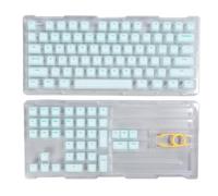 Mtlavishness 113 Touches pbt keycaps matériau Premium matel d'origine Hauteur de la Hauteur de la Hauteur de Bricolage pour Les Amateurs de Bricolage adaptés à la Plupart 61 64 68 (Green à la Menthe)