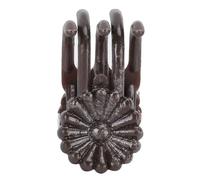 Mtlavishness 200 pièces Clips de Plante en Forme de Fleur Strong et Doux Support pour Les tiges de Fleurs idéales pour Le marché des Fleurs de Cour de Jardin et la Culture de la (Brun)