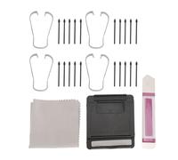 Mtlavishness 20Pcs Replacement Stylus Pen Tips with Removal Tool Nibs for Galaxy Note 10 Note 10Plus Note 20 Ultra S22 Ultra S23 Ultra S24 Ultra (Black)
