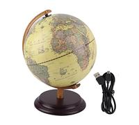 Mtlavishness 25CM 3D Antique Globe fournitures scolaires outil d'enseignement décor de bureau jouet éducatif