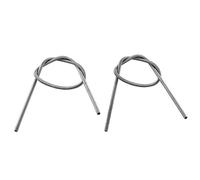 Mtlavishness 2pcs AC 220V 1500W Four à bois, bobines de résistance, kit de bobine chauffante à fil haute résistance, fil chauffant pour sèche-linge, bobine de remplacement,