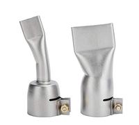 Mtlavishness 2pcs Soudage Buse plate alliage en acier inoxydable de haute qualité avec bonne ductilité et haute résistance adaptée à la machine de soudage en plastique et à la