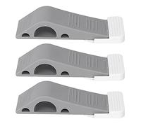 Mtlavishness 3 pièces butoir de porte mural bloqueur de porte enfants protecteur décoratif sécurité butée en caoutchouc flexible pour le bureau à domicile et l'utilisation en usine (Tapez 1)