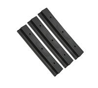 Mtlavishness 3 pièces Crochet de siège de Bateau Support de Clip de Remplacement Professionnel pour Bateau Gonflable Nervure canot Kayak Bateau Noir