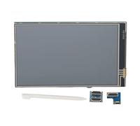 Mtlavishness 4 Pouces HD Interface multimédia LCD Affichage IPS avec Une résolution 800x480 Écran Tactile résistif pour RPI 4 B 3 B 3 B + 2 B B + Idéal pour Les Ordinateurs et Les