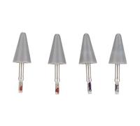 Mtlavishness 4pcs Tablet Stylus Conseils Smoother Writing Flexible Soft Easy Installation Touch Stylus Pen Nibs pour M Crayon