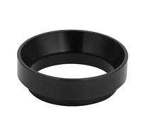Mtlavishness 58 mm Aluminium Coffee Dosing Entonnoir Remplacement de haute qualité et accessoire léger idéal pour le dosage sur des machines à café disponibles en or argenté et en (Noir)