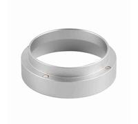 Mtlavishness 58 mm Aluminium Coffee Dosing Entonnoir Remplacement de haute qualité et accessoire léger idéal pour le dosage sur des machines à café disponibles en or argenté et en (Argent)