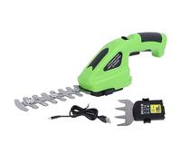 Mtlavishness 7.2V sans fil 2 dans le cisaillement d'herbe à main et la -haie légère pratique avec moteur amélioré et USB pour la pelouse de jardin élagage