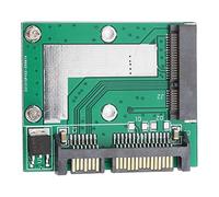 Mtlavishness Adaptateur Mini PCI-E SSD vers SATA 3.0 Demi-Hauteur 2,5 Pouces de, Carte de Conversion, Compatible SSD mSATA 30 mm x 50 mm, Conversion vers Interface SATA 6,0 Gbit/s