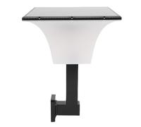 Mtlavishness Applique murale solaire à LED IP65 Lanterne murale extérieure avec détecteur de mouvement 2311 Luminaire chaud pour patio, cour, jardin - Lampadaire solaire économe (2311 White Light)