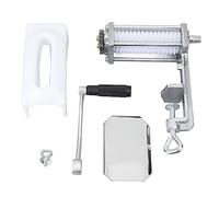 Mtlavishness Attendrisseur de viande manuel en alliage d'aluminium avec rouleaux en PP de qualité alimentaire pour cuisine, restaurants, maison, sûr et facile à 28,5 x 8 x 25 cm
