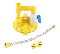 Mtlavishness Automatique Drinker Ligne Regulator Pression Reducer Valve pour poulet élevage avec coussinets en caoutchouc à double couche et tube transparent matériau ABS