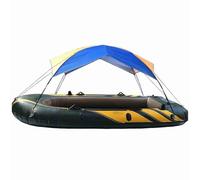 Mtlavishness Auvent d'ombrage pour Bateau, abri Solaire Portable pour voilier, pêche, Utilisation Marine avec Protection UV, Installation Facile et Tissu Oxford Durable, Parfait (L)