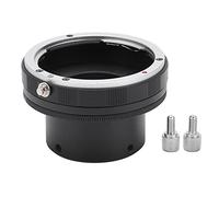 Mtlavishness Bague d'adaptation d'objectif Macro EF EFS de pour oculaire de télescope de 1,25 po Technologie CNC Traitement d'oxydation anodique Matériau métallique Robuste et