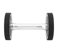 Mtlavishness Barre d'extension Easywheel Set pour vélo Pliant Roue Facile de vélo avec pneus élargis de 80 mm Roue télescopique de vélo Pliant pour Un déplacement Stable Roue à (Argent)