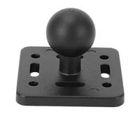 Mtlavishness Base de Montage de 2,5 cm, Plaque de Montage en Alliage d'aluminium avec Trou AMPS Compatible avec Bras de Prise de 2,5 cm pour Bateaux, Kayaks, camions, Voitures,
