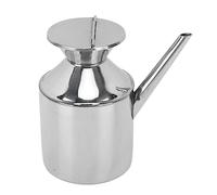 Mtlavishness Bidon d'huile en Acier Inoxydable récipient d'huile Polyvalent pour la Sauce soja vinaigre Cuisson du vin avec poignée Ergonomique et Conception Portable (Sans poignée)