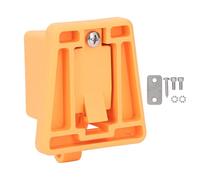 Mtlavishness Bloc de Transport Avant de vélo renforcé en Fibre de Verre PA66, Support de Sac Adaptateur pour vélo Pliant, pièce de Cyclisme, Noir, Conception Robuste et légère, (Orange)