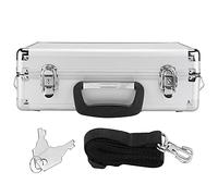 Mtlavishness Boîtier Universel en Aluminium pour télécommande d'avion 2,4 G pour JR FUTABA Flysky Coque en Aluminium Durable à Couverture Rigide avec Doublure en éponge, loquet