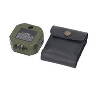 Mtlavishness Boussole de Navigation multifonctionnelle avec inclinomètre, pointeur pour Aventure en Plein air, Coque en Alliage de Zinc, Cadran Lumineux, poignée pour Le Pouce,